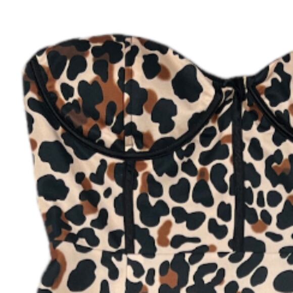 Balt Leopard Print 2-Piece Dress | Size S - Picture 9 of 9